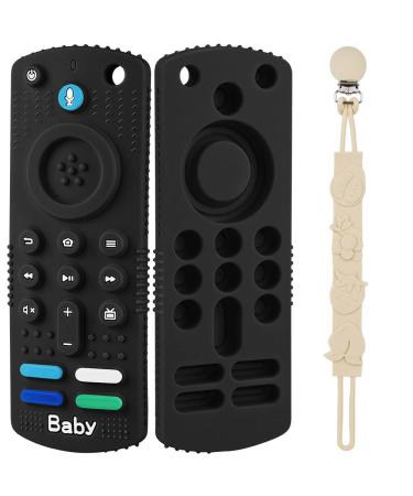 HOTUT Baby Teething Toys Silicone 1 Pack Teether for Babies Remote Control Shape Toy Teether TV Remote Shape Toddlers Chew Toys BPA-Free Dishwasher and Refrigerator Safe for 3 6 9 Months 1pcs - Buy Online on GoSupps.com