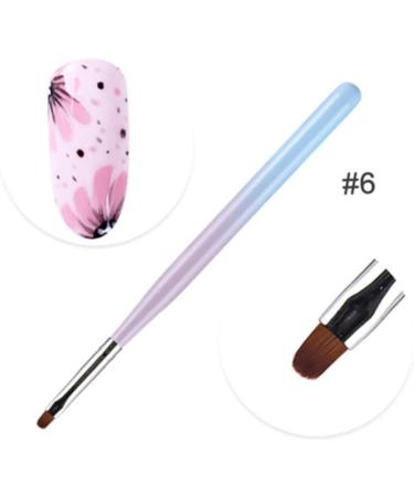 Beavorty 1pc nail gel nail kit gel manicure for nails nail art tool nail art brush nail art pen nail pen sector Paint pen Size 6 As Shown - Buy Online on GoSupps.com