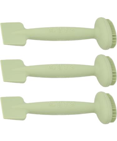 Double Headed Silicone Face Cleansing Brush | Soft Ergonomic Skincare Applicator for Glowing Skin - Shop Internationally - Buy Online on GoSupps.com