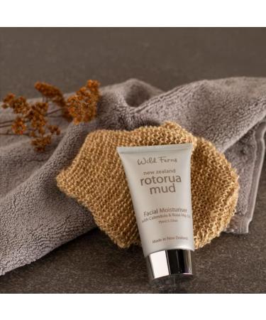 Buy Wild Ferns Rotorua Mud Facial Moisturiser with Calendula & Rosehip Oil - 75ml | Natural Skincare for Glowing Skin - Buy Online on GoSupps.com