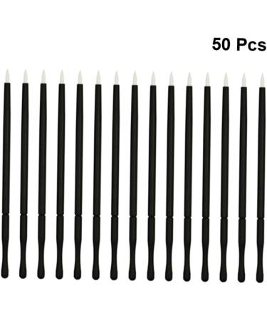 FOMIYES 50pcs White Disposable Eyeliner Wands Wand Applicator Eyeliner Liquid Tool Cosmetic 10*0.5cm White - Buy Online on GoSupps.com