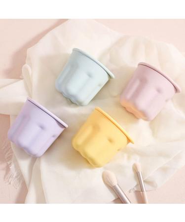 Shop 2 Sets PP Washing Bowl Brush | Sky-Blue Makeup Tool Cleaner Kit | Essential Brush Cleaning Supplies - Buy Online on GoSupps.com