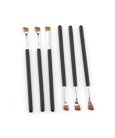 FRCOLOR 30 Pcs Angle Makeup Brush Set | Eyebrow Filler & Eye Makeup Brushes | Precision Wooden Tools for Flawless Beauty - Buy Online on GoSupps.com