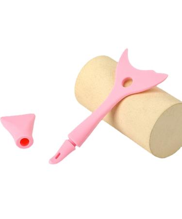 Eyeliner Helper Tool | Silicone Eyeliner Stencils - Eyeliner Template Guide Stencil Shaper Girls Eyeliner Assistant Helper for Beginners Cosmetic Makeup Tools Generic Pink