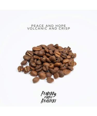 Peaberry Coffee Peace & Hope 3 Bean Blend - Hand Chosen Fresh Coffee Beans From Nicaragua India and Brazil - Hand Roasted in Hampshire UK - Whole Bean 1KG - Buy Online on GoSupps.com