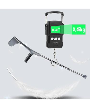 Fashion Adult Crutches Folding Forearm Crutches Lightweight Adjustable Walking Crutches Non-Slip Tip (Color : Pink Size : 1 Unit) Anniversary Lucky Star Black 1 Pair - Buy Online on GoSupps.com