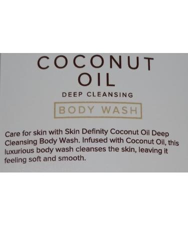Coconut Oil Body Wash 33.8 Fl Oz - Deep Cleansing & Nourishing | Infused with Coconut Oil (1L) - International Shipping Available - Buy Online on GoSupps.com