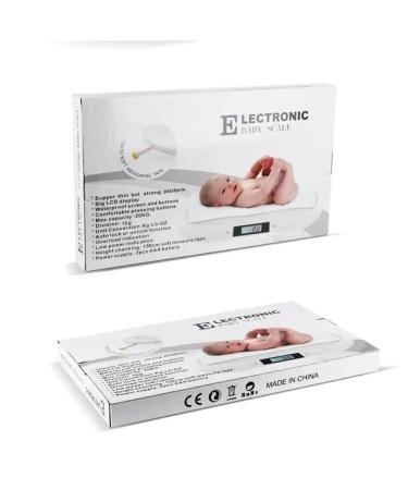 Buy Baby Scale Digital - Flat Design LED Display Up to 20kg | Ideal for Infants Children & Animals | International Shipping - Buy Online on GoSupps.com