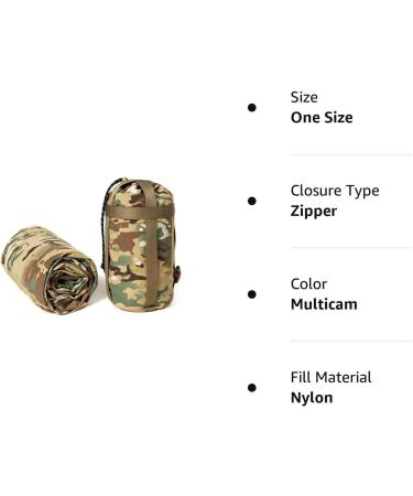 MT Akmax Bivy Cover Sack for Military Army Modular Sleeping Bags - Multicam Camo/Woodland/UCP - Buy Online on GoSupps.com