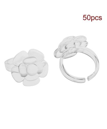 Rose Transparent Nail Display Ring - Durable & Easy to Use | International Shipping Available - Buy Online on GoSupps.com
