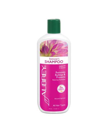 Aubrey Organics Swimmer's Shampoo pH Neutralizer Almond Apricot All Hair Types 11 fl oz (325 ml)