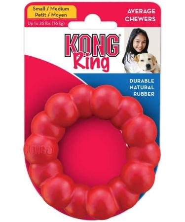 Shop Kong Ring for Small/Medium Dogs - Durable & Fun Chew Toy | International Shipping - Buy Online on GoSupps.com