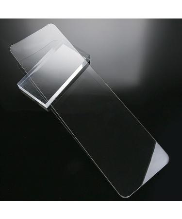 Healeved Balayage Board Clear Plastic Hair Highlighting Board Curved Hair Coloring Foiling Paddle for Home Hair Salon - Buy Online on GoSupps.com