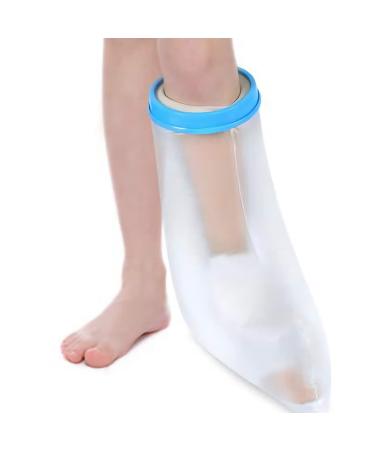 Haofy waterproof plaster protection leg children association protection leg shower protection foot for plaster bone shower cover shower cover for shower bathing