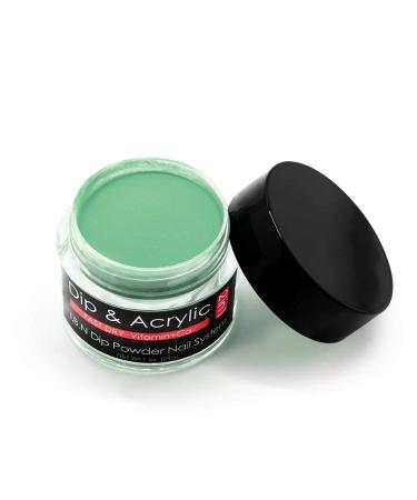 Salon-Quality Green Dipping Powder with Added Vitamin Calcium for Odor-Free, Long-Lasting DIY French Manicure at Home - No Nail Lamp Needed (75) - Buy Online on GoSupps.com