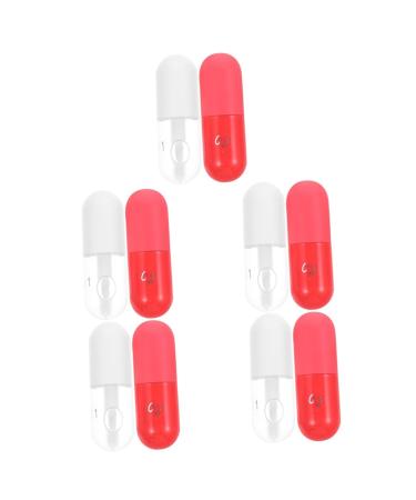 FRCOLOR 10 Pcs Lip Oil Lip Plumper Lip Gloss Liquid Makeup Essence Lip Tint Lip Plumping Liquid Lipgloss Lip Smoother Moisturizer Lip Skin Cosmetic Lip Balm Plant Essence Neutral