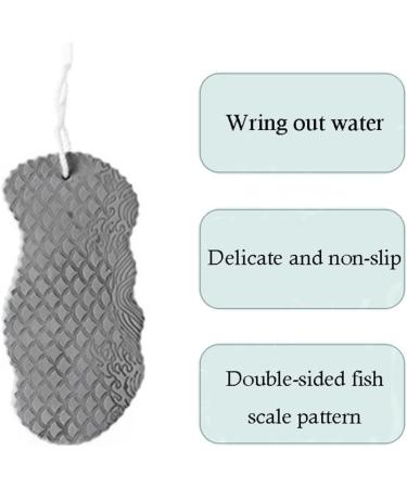 Sponge Soft Exfoliating Bath Sponge Shower Sponge Brush with Lanyard Reusable Spa Scrub Exfoliating Dead Skin Removal Shower Sponge for Adults Children and Pregnant Women - Buy Online on GoSupps.com