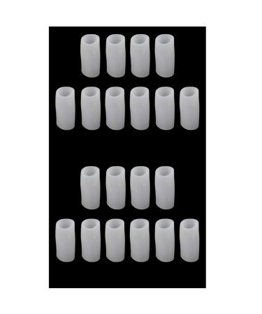 20 Gel Toe Caps - Soft Protective Cover for Blisters | Comfort for Small & Large Toes - Buy Online on GoSupps.com