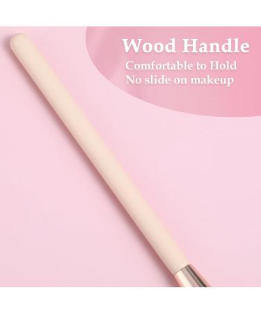 Gjinxi Angled Flat Concealer Brush Under Eye Concealer Brush Mini-sloped Concealer Brush Dense Synthetic Contour Brush Foundation Brush Face Brush Concealer Brushs Make Up Brushes - Buy Online on GoSupps.com