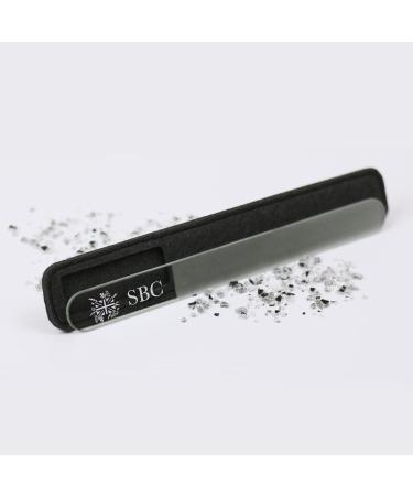 SBC Skincare Crystal Nail File Long Lasting Nail File With Felt Pouch - Buy Online on GoSupps.com