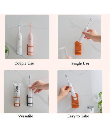 White Toothbrush Holder & Cosmetic Storage for Electric Toothbrush - Bathroom Organizer - Buy Online on GoSupps.com