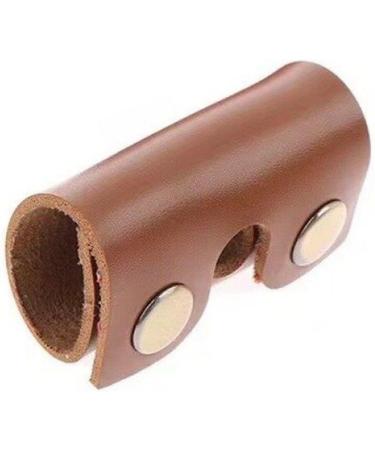 Shaver Head Protector Cover | Portable Leather Cutter Head Safety Cover for Travel - Brown - Buy Online on GoSupps.com