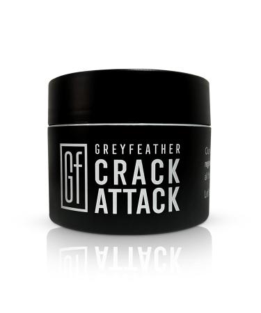Greyfeather Crack Attack Best Hand Cream For Dry Cracked Hands Miracle Hand Repair Cream For Skin Irritations Foot Cream For Dry Cracked Heels And Feet Therapeutic Skin Care for Every Skin Type(4 Oz)