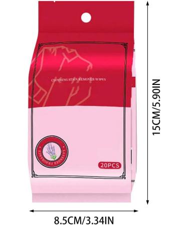 Portable Emergency Stain Removal Wipes For Clothing Non Marking No Damage To Clothes Wash Emergency Individually Packaged Stain Removal Wipes Bush Pot (C One Size) C One Size - Buy Online on GoSupps.com