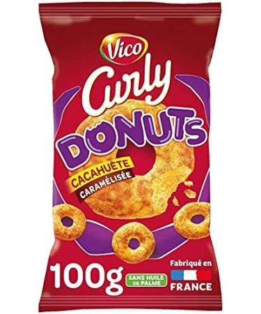  G n rique Curly Curly Peanut Donuts 100 g - Essential for Appetizers - Savory Biscuits - Pack of 4 - Buy Online on GoSupps.com