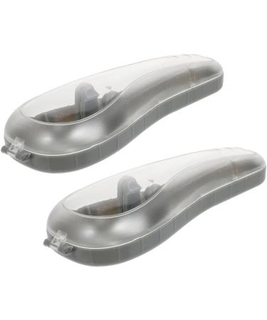 Minkissy 4-Piece Razor Storage Box | Plastic Anti-Rust Protection for Hairdressers & Electricians | Portable Travel Case - Buy Online on GoSupps.com