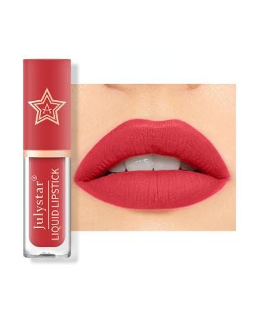 INTEROOKIE Natural Moisturizing Lip Gloss with ThreeDimensional Matte Finish and Long Stay NonFading Pearl Lipstick 06