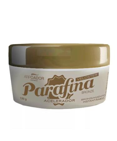 Parafina Bronze Tan Accelerator Cream 120g Brazilian Pre-Tanning Lotion for Deep Long-Lasting Tan