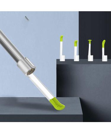 QIYUDS Ear Wax Removal Endoscope Tool | 3.9mm Diameter, 6 LED Lights, Easy to Use | Kids/Adults/Pets - Buy Online on GoSupps.com