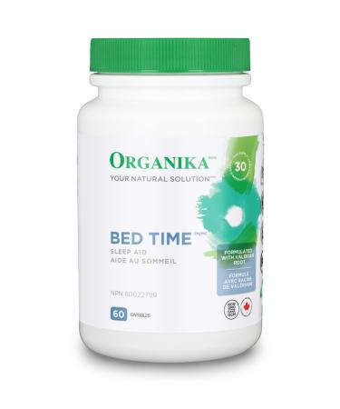 Organika Bedtime - Helps to promote relaxation and regulate sleep cycles naturally - 60vcaps