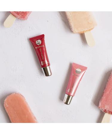 Volumax Fruit Gloss - Highly Pigmented Permanent Lip Gloss | Maximum Moisture & Volume | Strawberry Cream Flavor | 7.5 ml - Buy Online on GoSupps.com