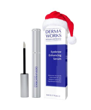 ADVANCED Eyebrow Growth Serum 5ml - Oil Free Alternative to Castor Oil for Brow Regrowth - Eyebrow Serum for Rapid Eyebrow Growth Grow Fuller Thicker Shapely Brows in 60 Days by DERMAWORKS 5 ml (Pack of 1) - Buy Online on GoSupps.com