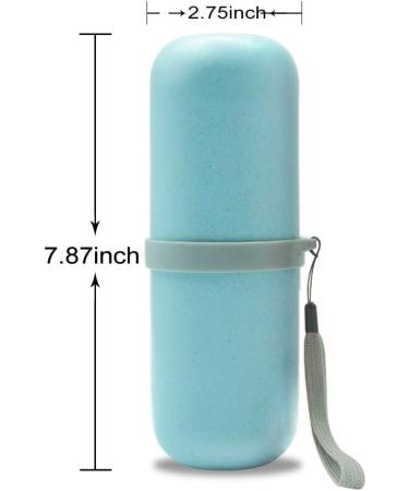 FOBBHOME 3 Pack Travel Toothbrush Case & Carrier - Portable Organizer for Business Trips, Camping & Daily Use - Buy Online on GoSupps.com
