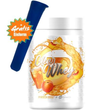 Clear Whey Isolate Dynamics - 500g Peach Ice Tea | Muscle Growth Digestion & Free Ice Sheet | International Shipping - Buy Online on GoSupps.com