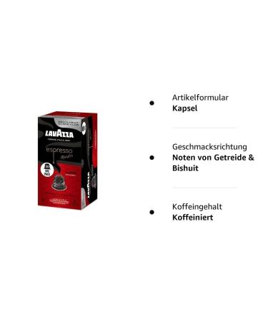 Buy Lavazza Espresso Maestro Classico - 30 Medium Roast Capsules | International Shipping Available - Buy Online on GoSupps.com
