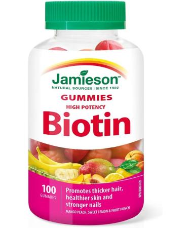 Jamieson Probiotic Gummies 45 Gummies + Jamieson High Potency Biotin Gummies 100 Gummies Probiotic Gummies Probiotic Gummies + Biotin Gummies - Buy Online on GoSupps.com