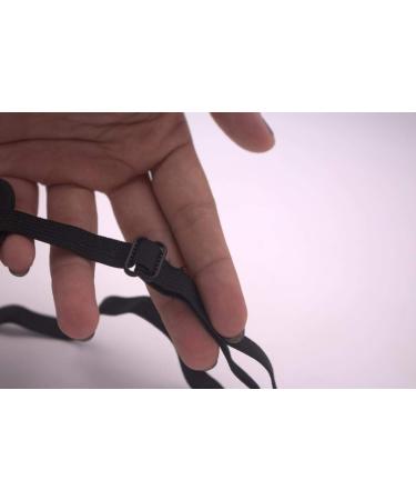 Adjustable Black Single Eyepatch for Amblyopia Correction | Concave Shape for Comfort | Adults & Kids Halloween Eye Cover - Buy Online on GoSupps.com