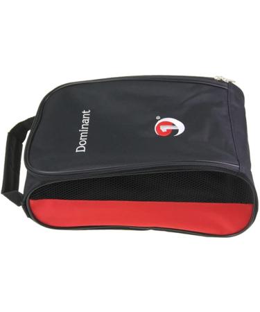 SunniMix Golf Shoes Bag - Outdoor Breathable Zippered Men/Women Carrier - Black/Red - Buy Online on GoSupps.com
