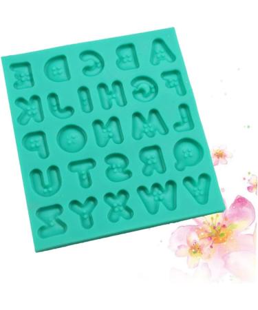 STOBOK 2pcs Silicone Molds Butter Cookies Cake Mold Candy Molds Soap Loaf Mold Cakesicles Mold Letter Molds Cupcake Chocolate Mold Baking Tool Fondant Mold Epoxy Decorative Mold Greenx2pcs 12x13cmx2pcs - Buy Online on GoSupps.com