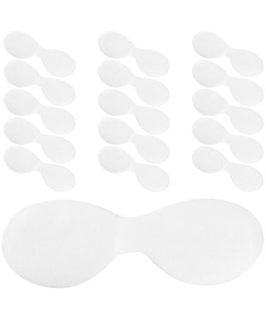 Masques Yeux en Papier Non Tiss 100 Feuilles 100% Coton Double Couche Patchs pour Soins Oculaires Diy Confortables et Adaptables pour Spa et Soins Beaut Domicile