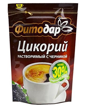 4x Chicory "FITODAR" Blueberry 100g Chicory fermented with blueberry - Buy Online on GoSupps.com