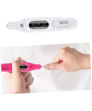 FOMIYES Nail File Drill Professional Acrylic Gel Tool Electric Nail File Acrylic Nails Tools Manicure Polishing Tools Nail Tools Nails Gel Manicure Tool Pen Style Nail White 13.8*2.8cm White - Buy Online on GoSupps.com