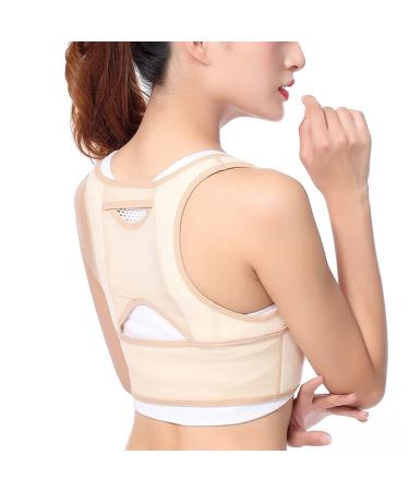 MDLIAN Hunchback Correction Belt - Adult Invisible Posture Corrector for Back & Hunchback (Small Beige) - Improve Sitting Posture - Buy Online on GoSupps.com