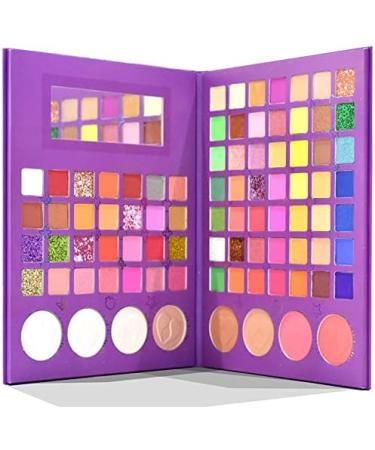 JOYTILLGU Beauty Palette 85colors Glitter Eyeshadow Makeup Pigmented Shadow Palette Earth Color Palette Professional Shine Matte Paleta de Sombra Eyeshadow Palette2 - Buy Online on GoSupps.com
