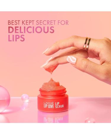 Exfoliating Lip Scrub with Hyaluronic Acid - Soft Smooth Lips | Lip Love 15g | International Shipping - Buy Online on GoSupps.com