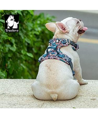 Winhyepet Truelove No-Pull Dog Harness - Breathable Cotton Reflective & Adjustable for Small to Medium Cats & Dogs - TLH5655 XL Navy Blazer - Buy Online on GoSupps.com